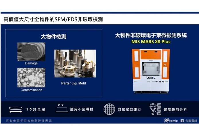 Non-destructive SEM/EDS Analysis for High-value Large Objects